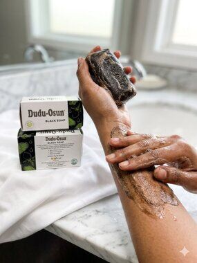 Dudu-Osun African Black Soap 150g | Natural Acne Treatment | Shea Butter & Aloe